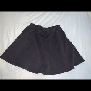 Black skirt